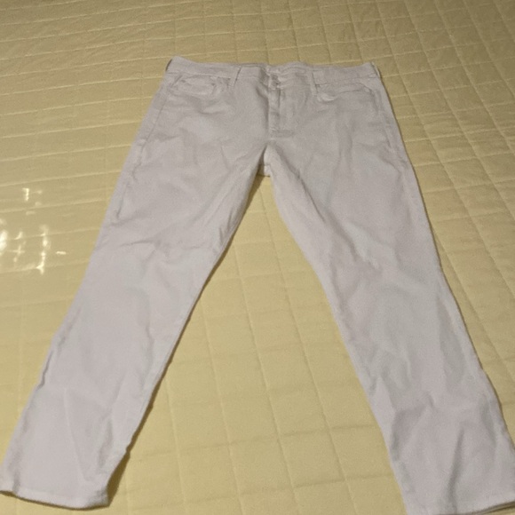 Mother The Looker Crop Glass Slipper Jeans - Picture 7 of 8